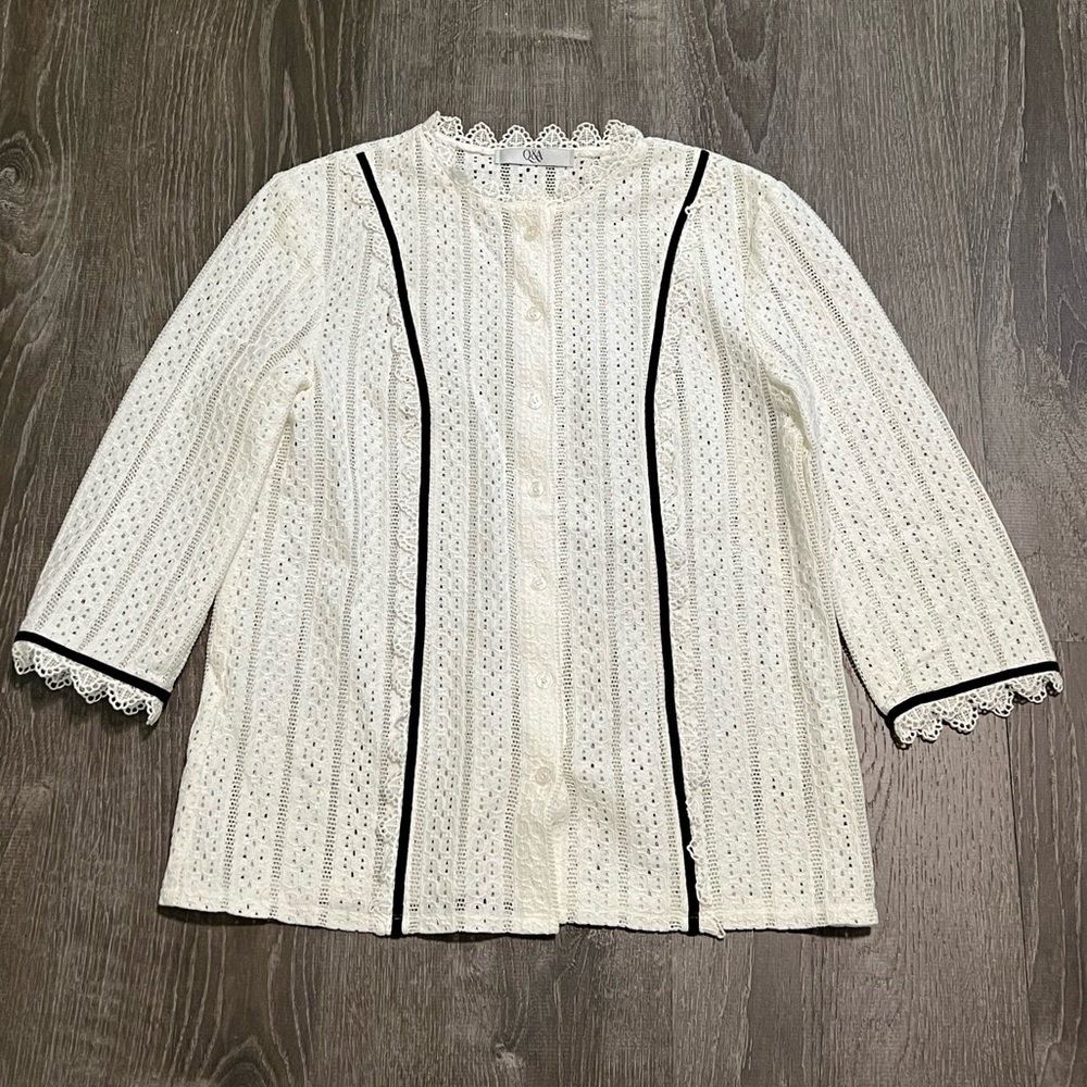 Gorgeous White LACE Blouse**US 4 $148